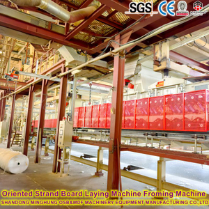 Tableros OSB de alta capacidad de retenci&oacute;n de clavos con capacidad diaria 450 m&sup3; Espesor 9–18 mm