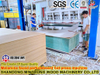 MDF laminatlangan zarrachalar kengashi uchun tez tsikl Melaminli Melamine-ni bosing