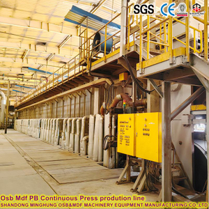 Zaawansowany system ciągłego tłoczenia w Chinach do produkcji płyt wi&oacute;rowych/MDF/OSB