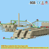 Silo per trucioli bagnati con strato centrale