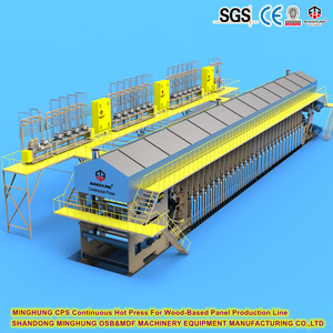 Minghung бесперапынная плоская націскальная сістэма для падрыхтоўкі OSB /MDF /часціца
