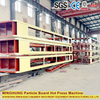 Thermische olieverwarmde MDF snelsluitende hydraulische pers