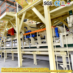 Hochgl&auml;nzende Spanplatten-Pflasterformmaschine in M&ouml;belqualit&auml;t 