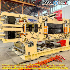 Непрерывная машина предварительной подачи для PB OSB MDF