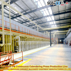 Автоматическая непрерывная плоская машина для MDF, 15000㎡/год, PLC Control