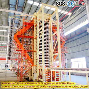 Многослойная деревянная панель Hot Press Production Line